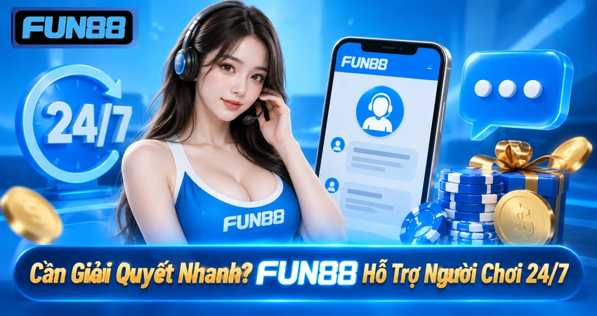 Cần Giải Quyết Nhanh? FUN88 Hỗ Trợ Người Chơi 24/7